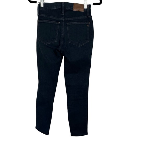 Madewell 10” High Rise Skinny Jeans Hayes Wash Sz 24P Petite - Picture 4 of 8